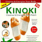 KINOKI DETOX FOOT PADS – 10 PACK PAIN RELIEF PATCHES