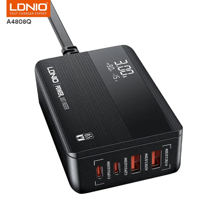 LDNIO A4808Q 65W DESKTOP FAST CHARGER